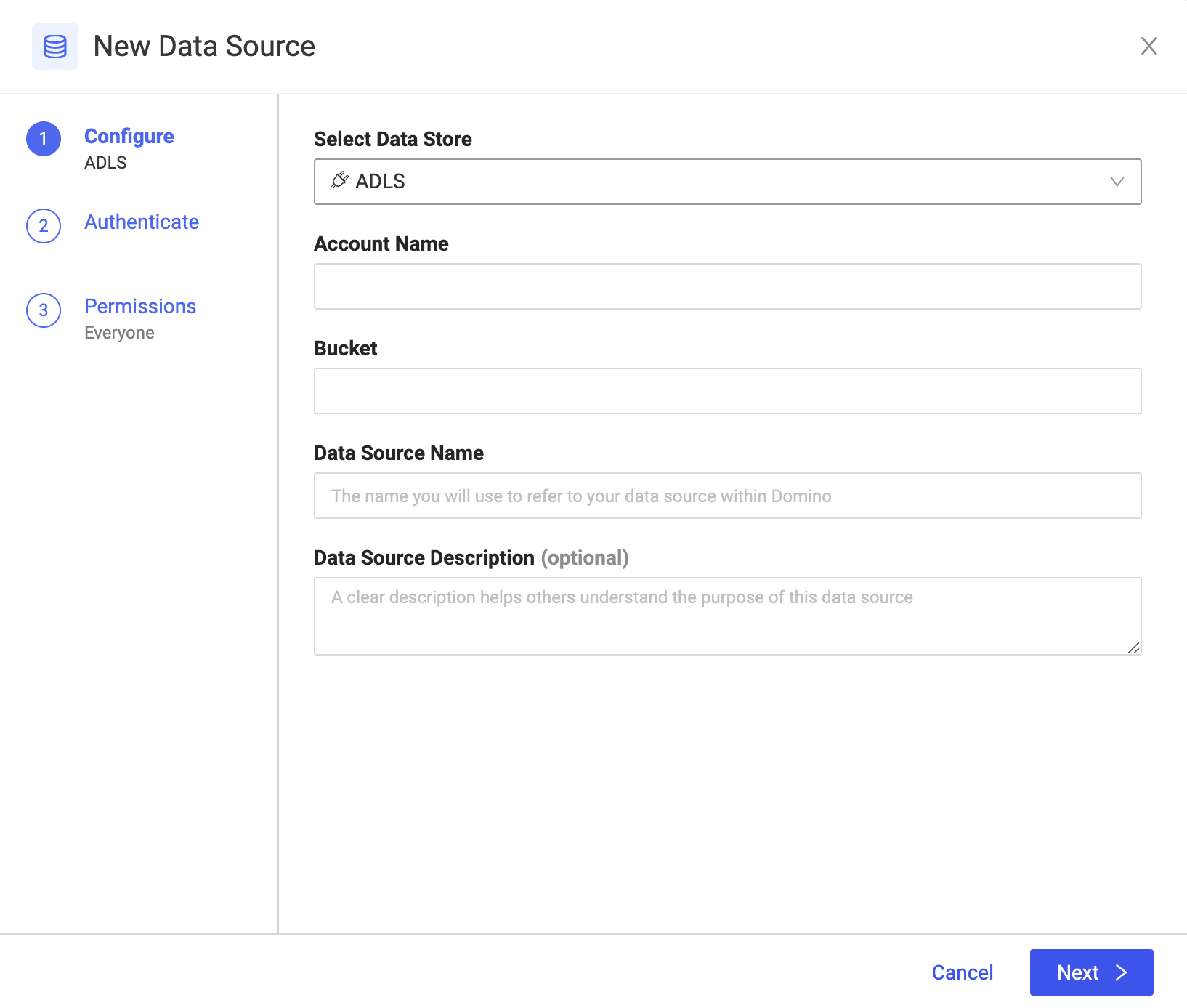 adls data source