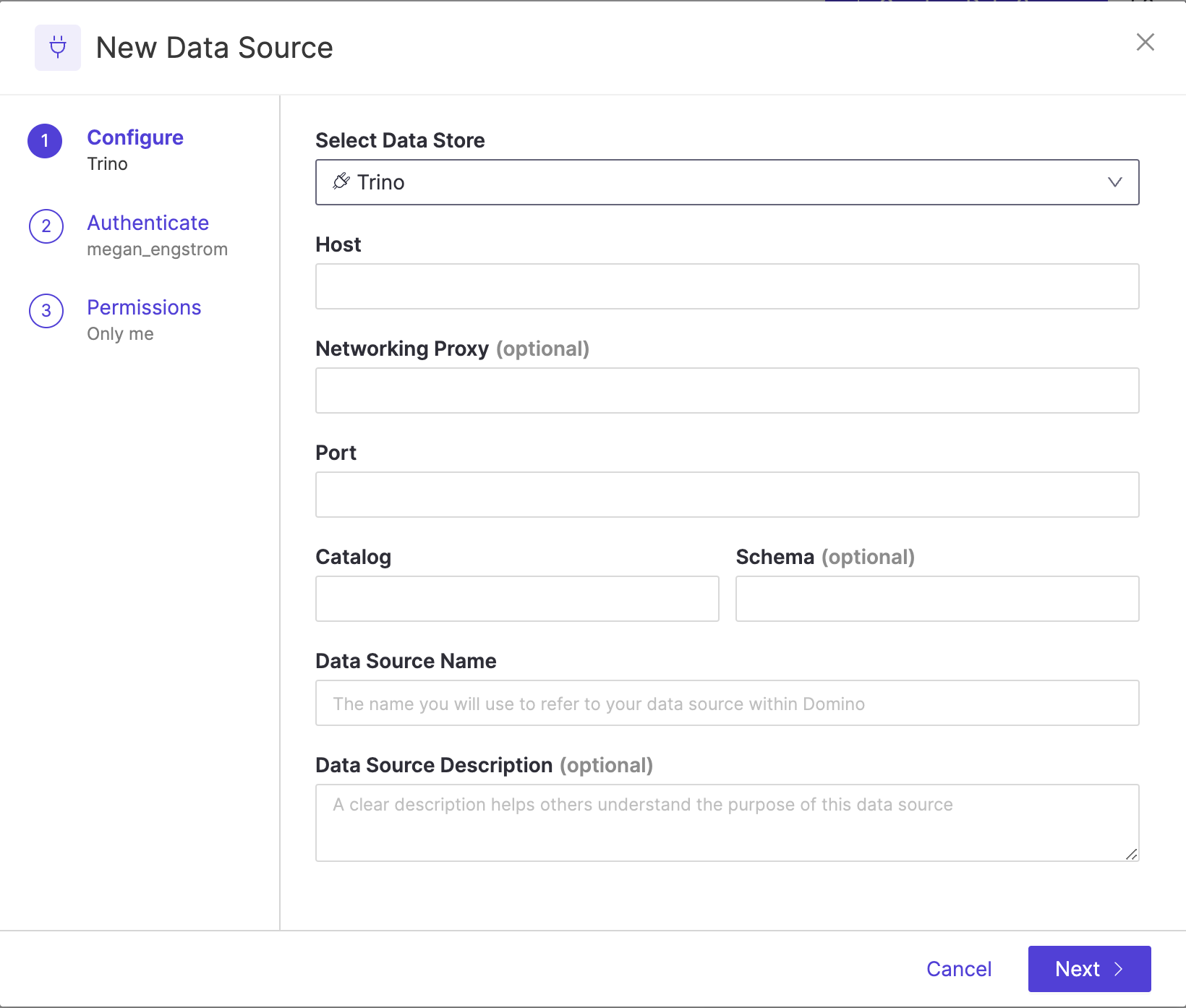 Trino Data Source