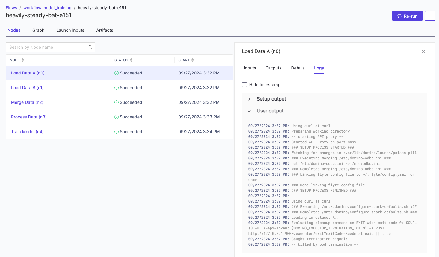 Node Logs