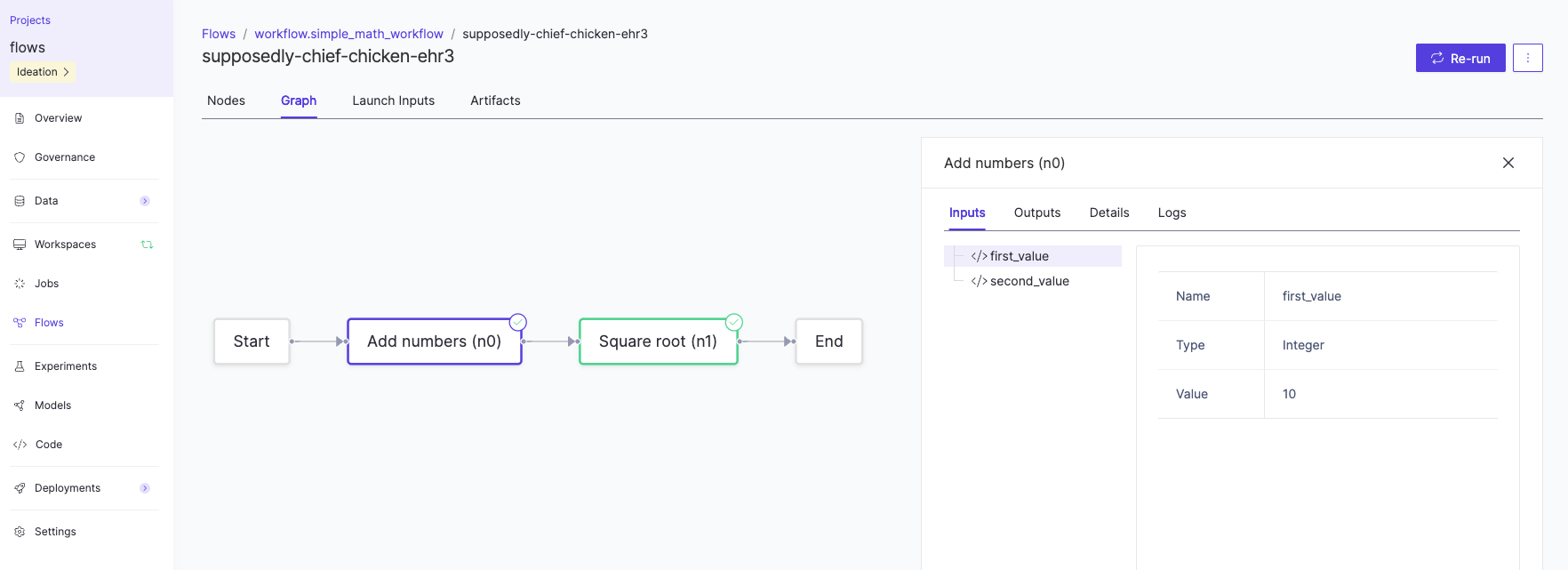 Simple Flow Graph