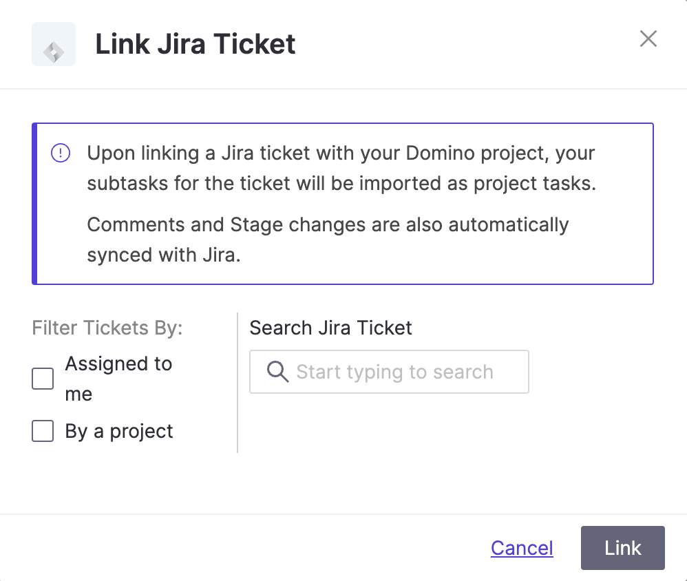 Link a Jira ticket