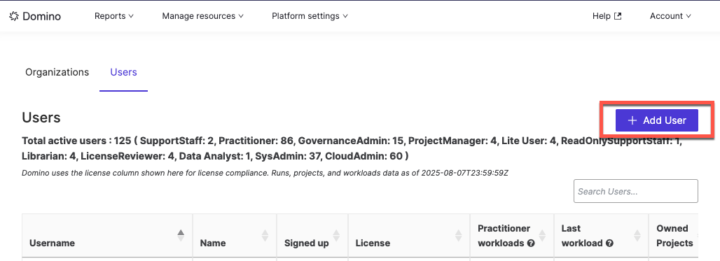 Add new user