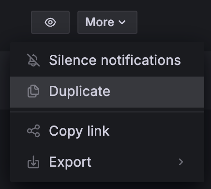 Duplicate alert